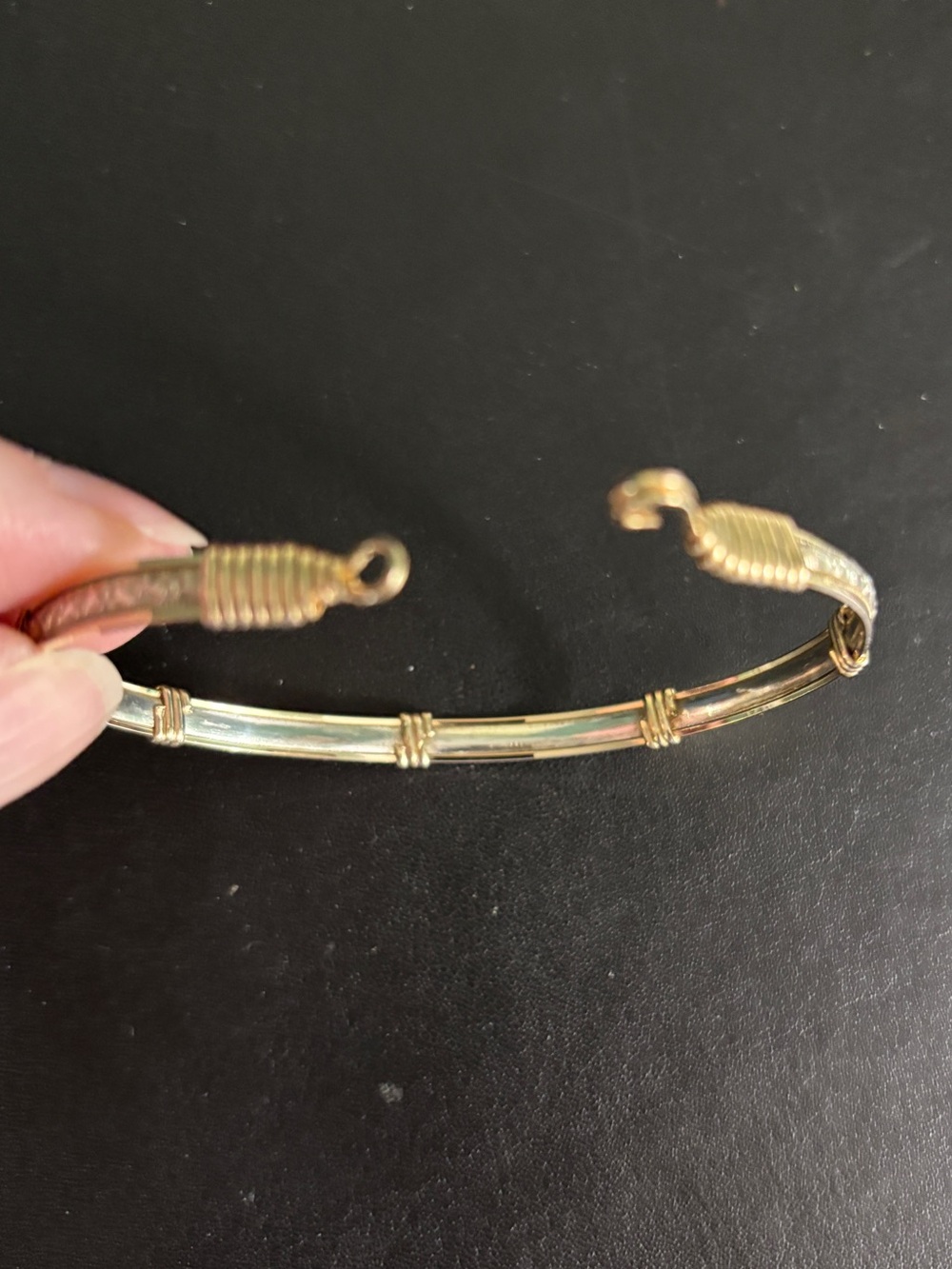 Ronaldo Katbird Silver and Gold Bracelet 7” - Picture 6 of 10
